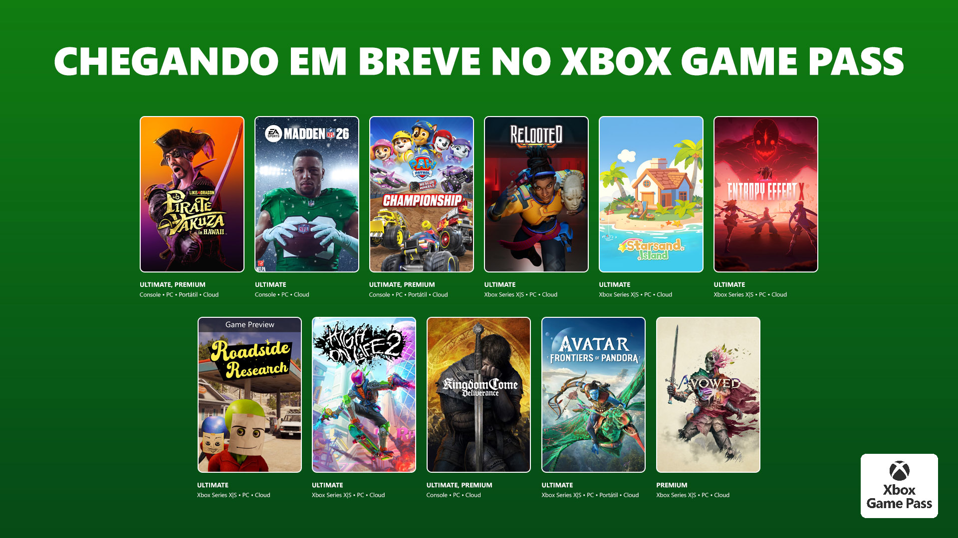Imagem de Xbox Game Pass