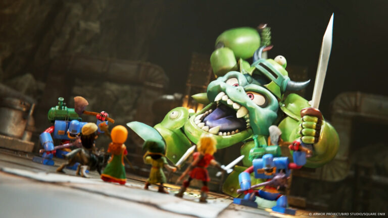 Imagem do jogo Dragon Quest VII Reimagined