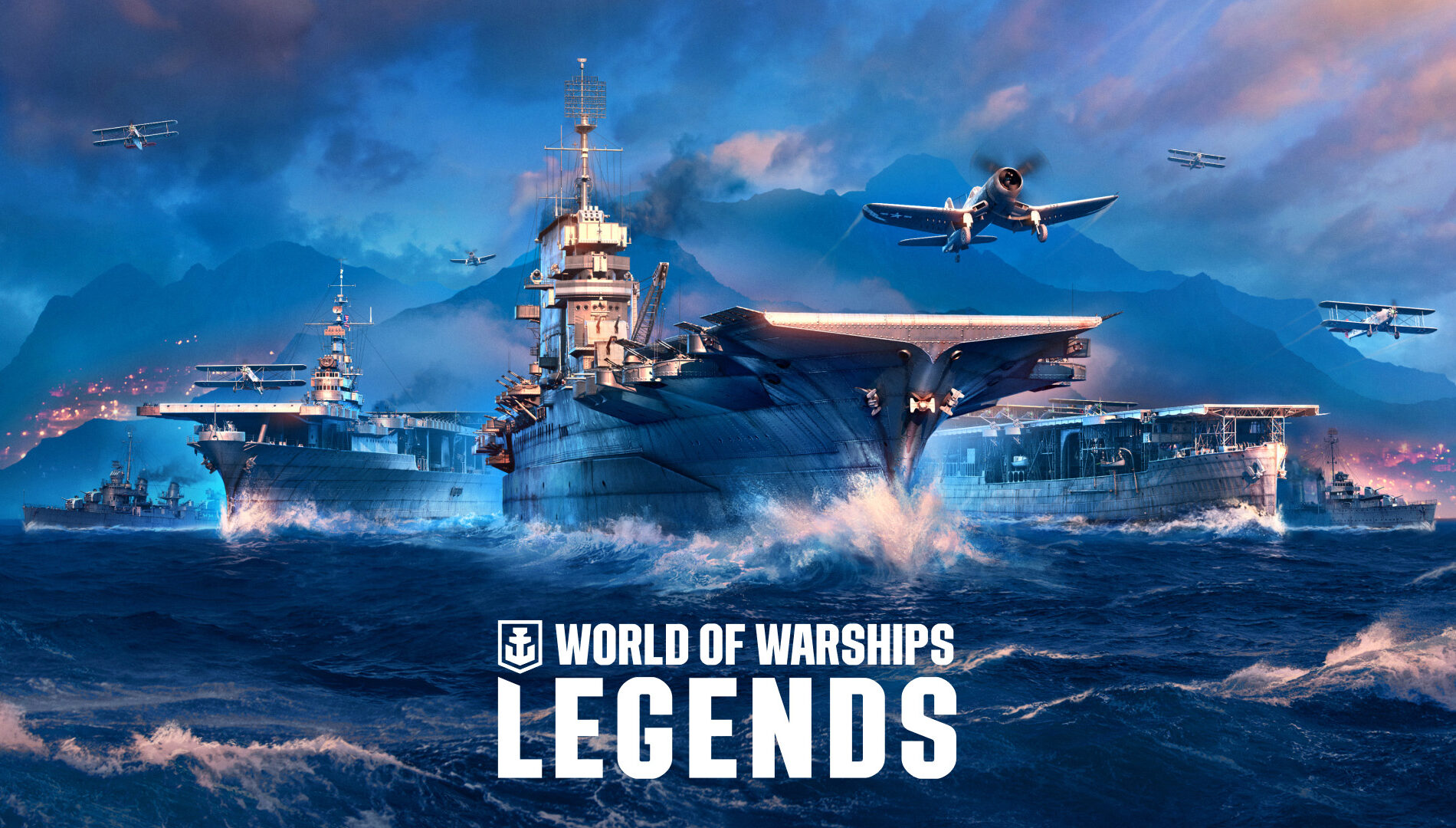 Imagem do jogo World of Warships Legends