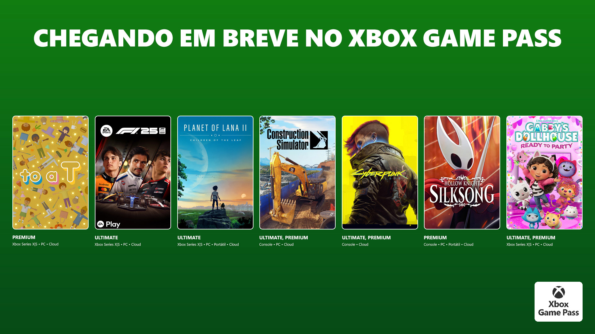 Imagem do Xbox Game Pass