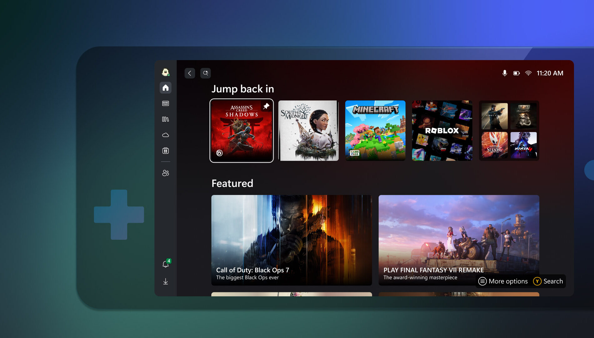 Imagem de atualização Xbox