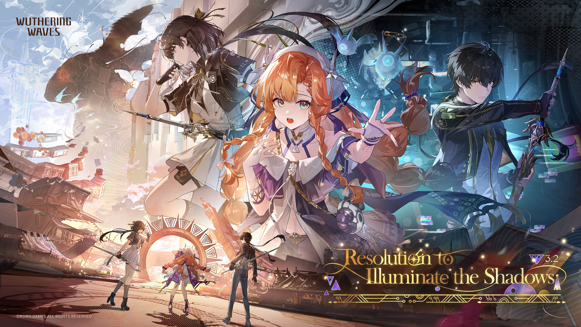 Imagem do jogo Wuthering Waves