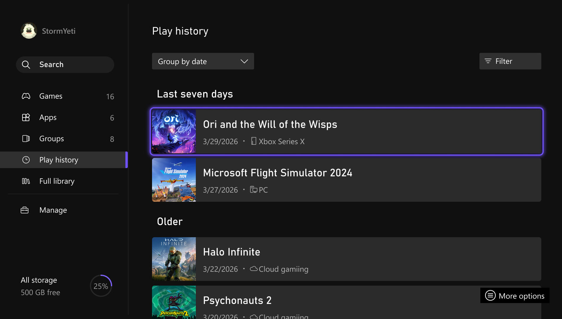 Imagem de atualização Xbox
