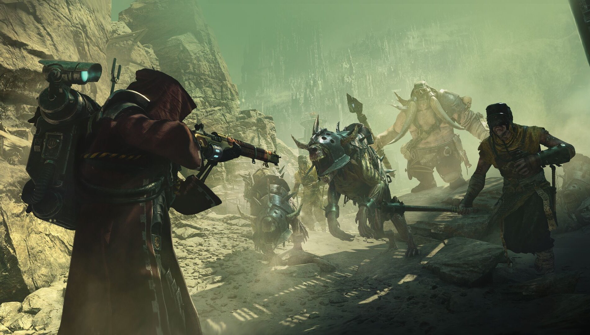 Imagem do jogo Warhammer 40K Darktide