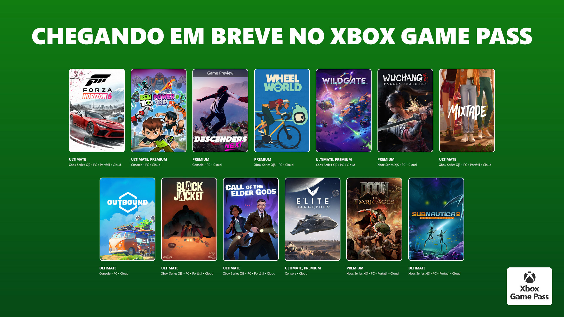 Изображение Xbox Game Pass