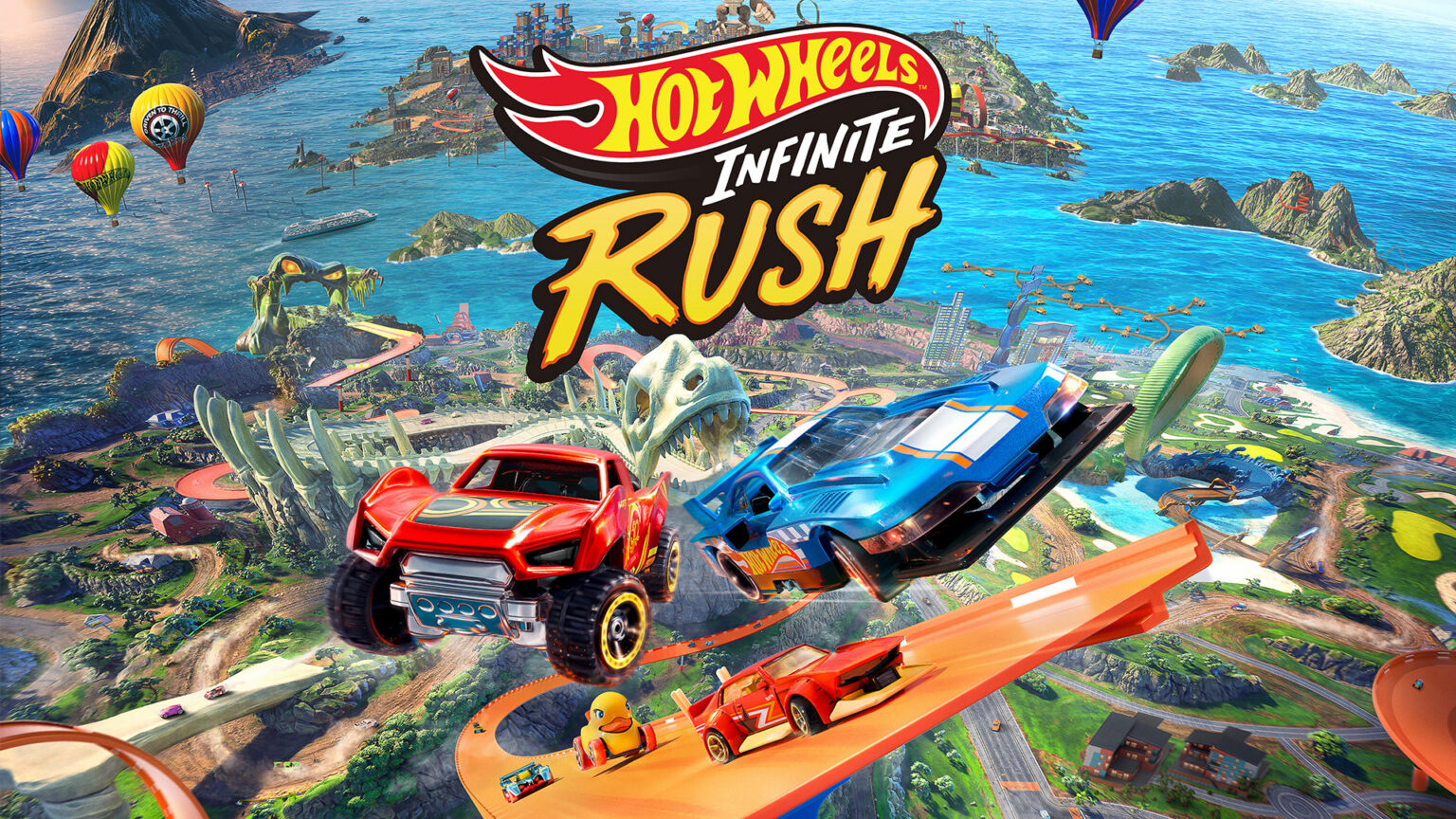 Imagem do jogo HOT WHEELS Infinite Rush