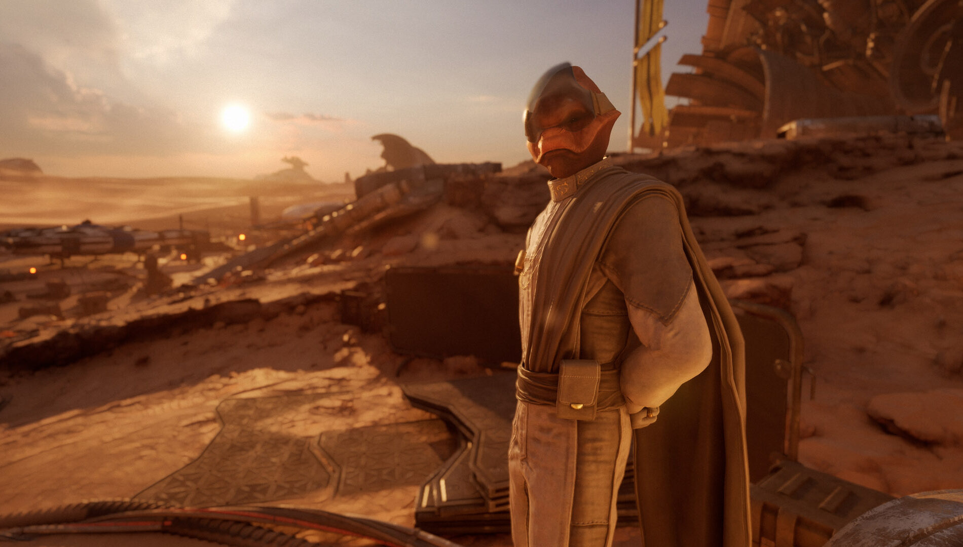 Imagem do jogo Star Wars Galactic Racer