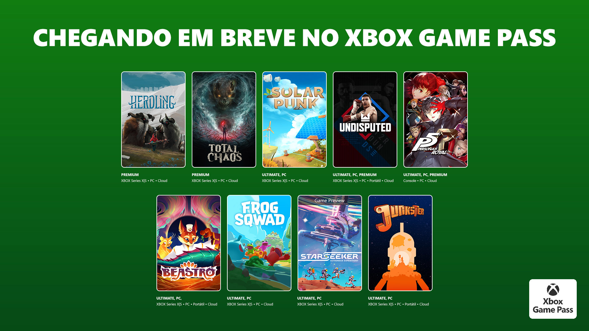 Imagem de XBOX Game Pass