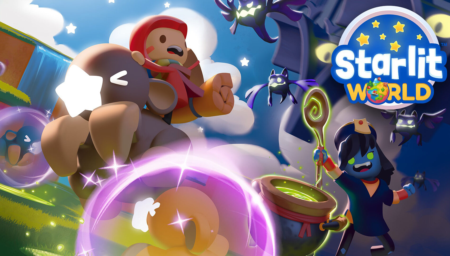 Imagem do jogo Starlit World 