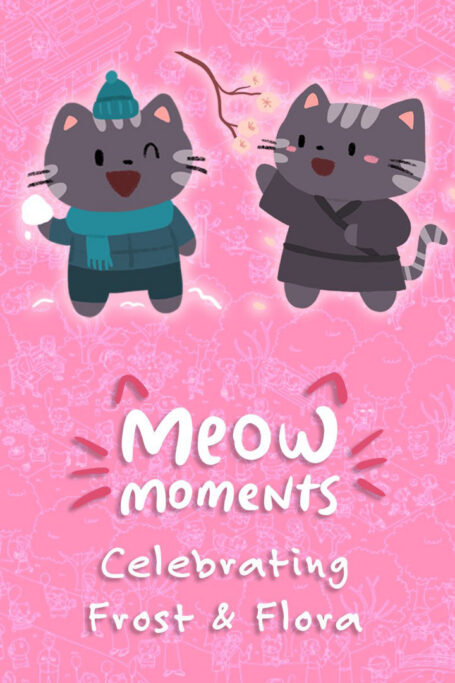 Imagem do jogo Meow Moments: Celebrating Frost & Flora 