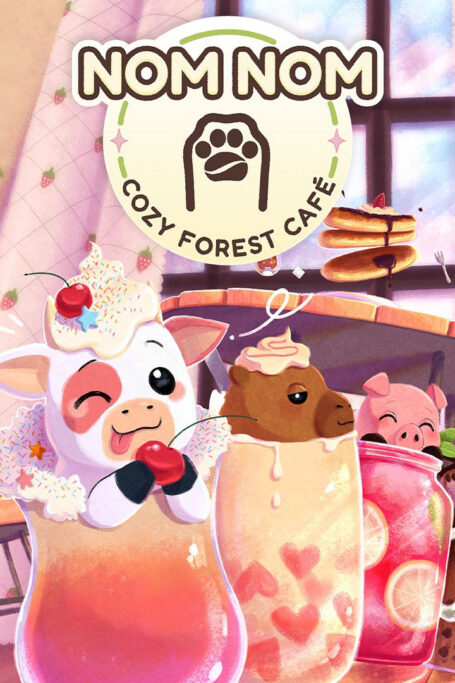 imagem do jogo nom nom cozy forest cafe