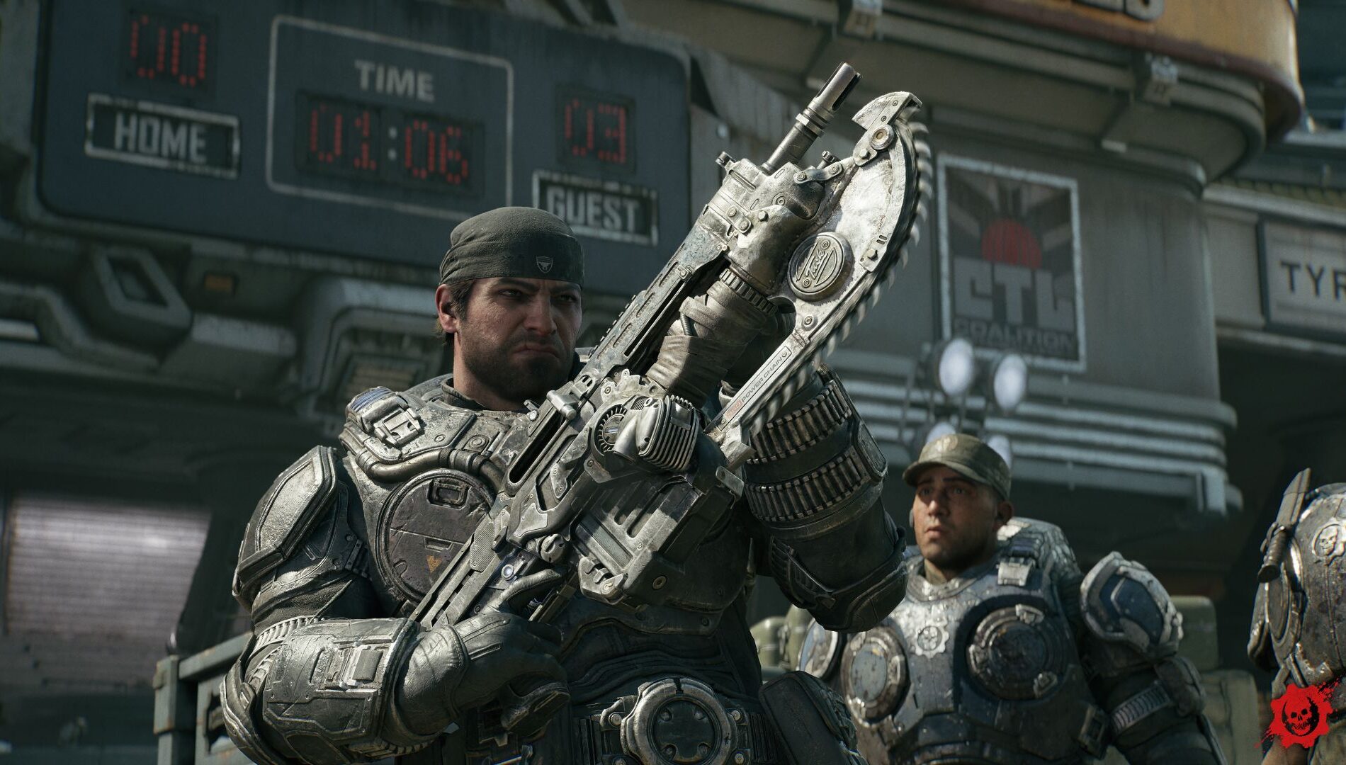 Imagem do jogo Gears of War: E-Day