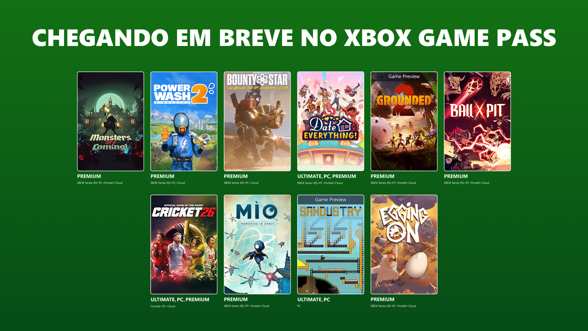 Imagem de XBOX Game Pass