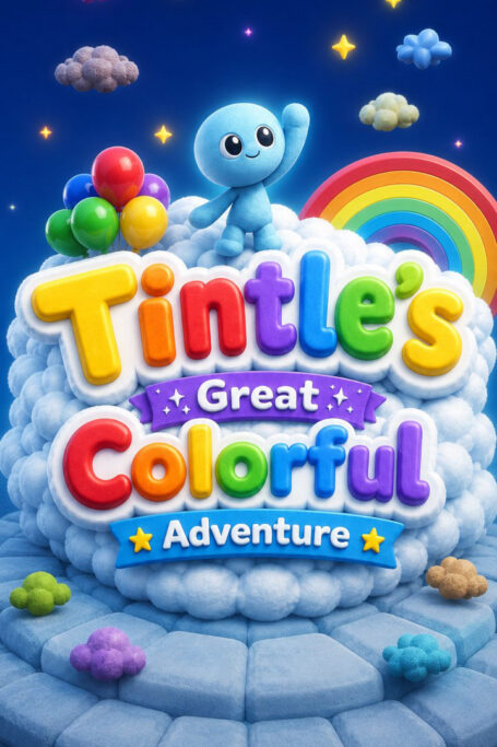 Imagem do jogo Tintle's Great Colorful Adventure