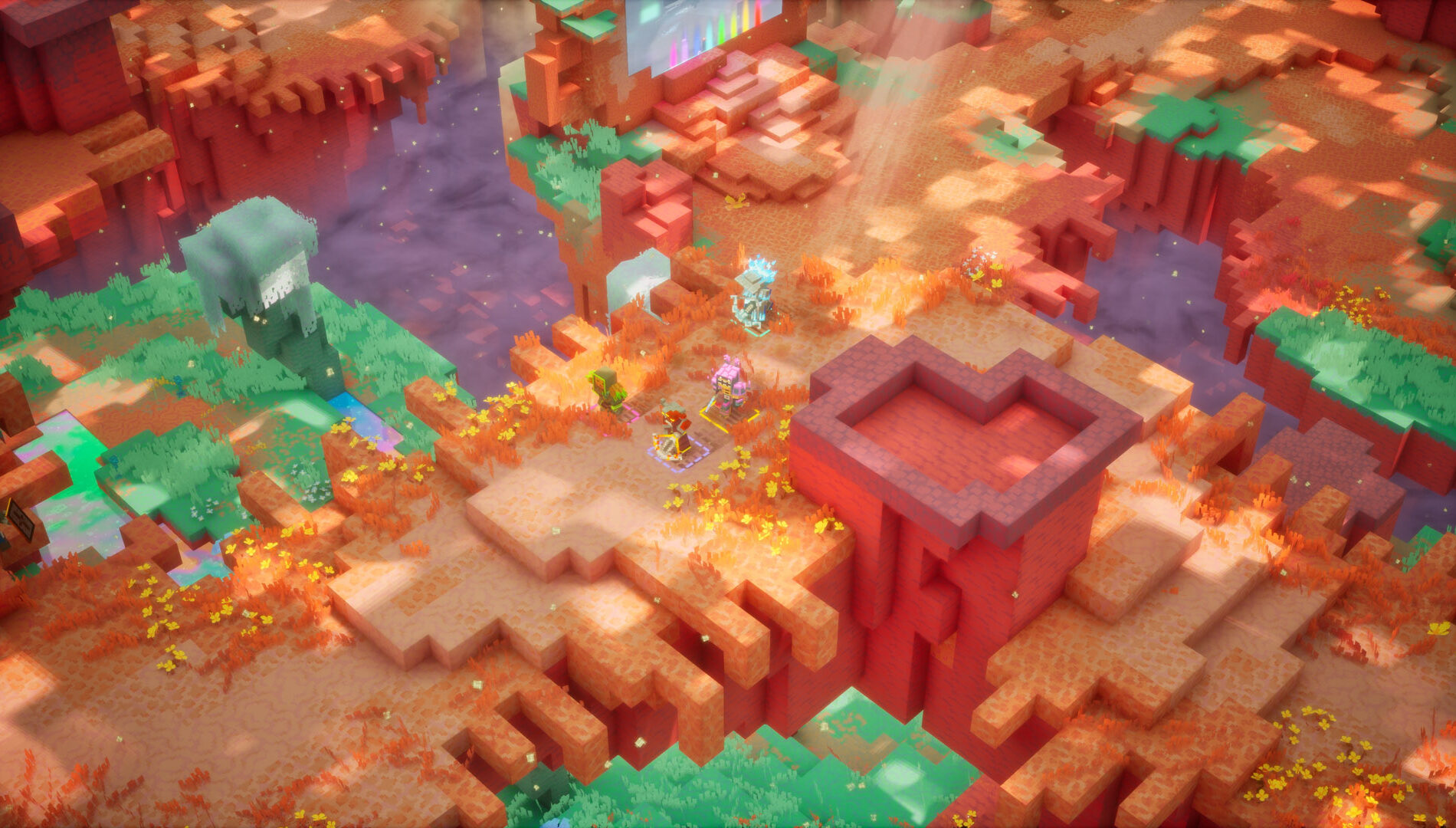 Cenário de Minecraft Dungeons II
