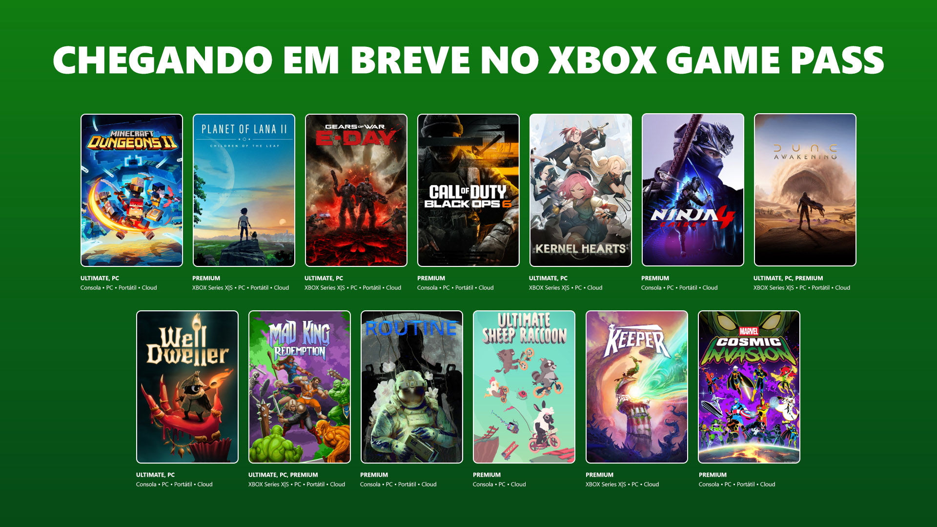 Imagem de XBOX Game Pass