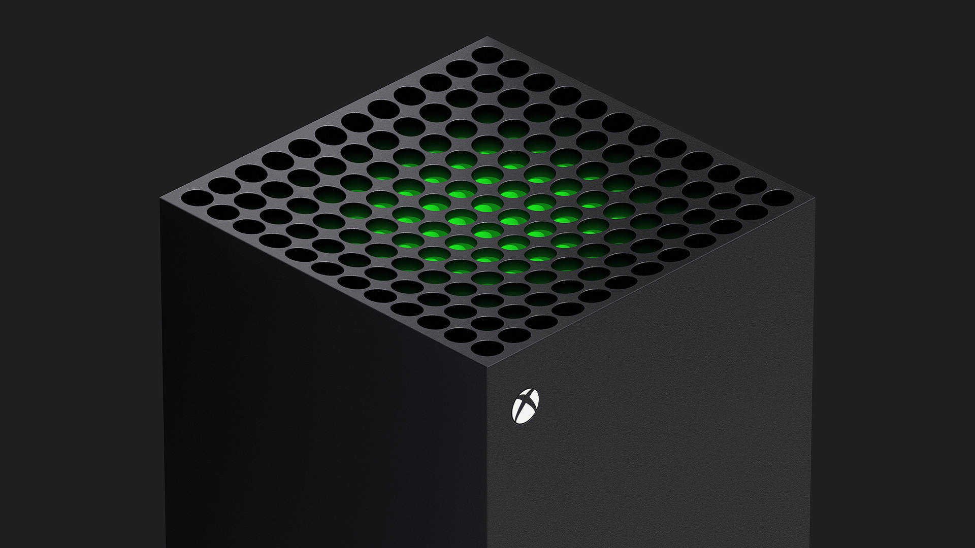 Верхняя часть консоли Xbox Series X