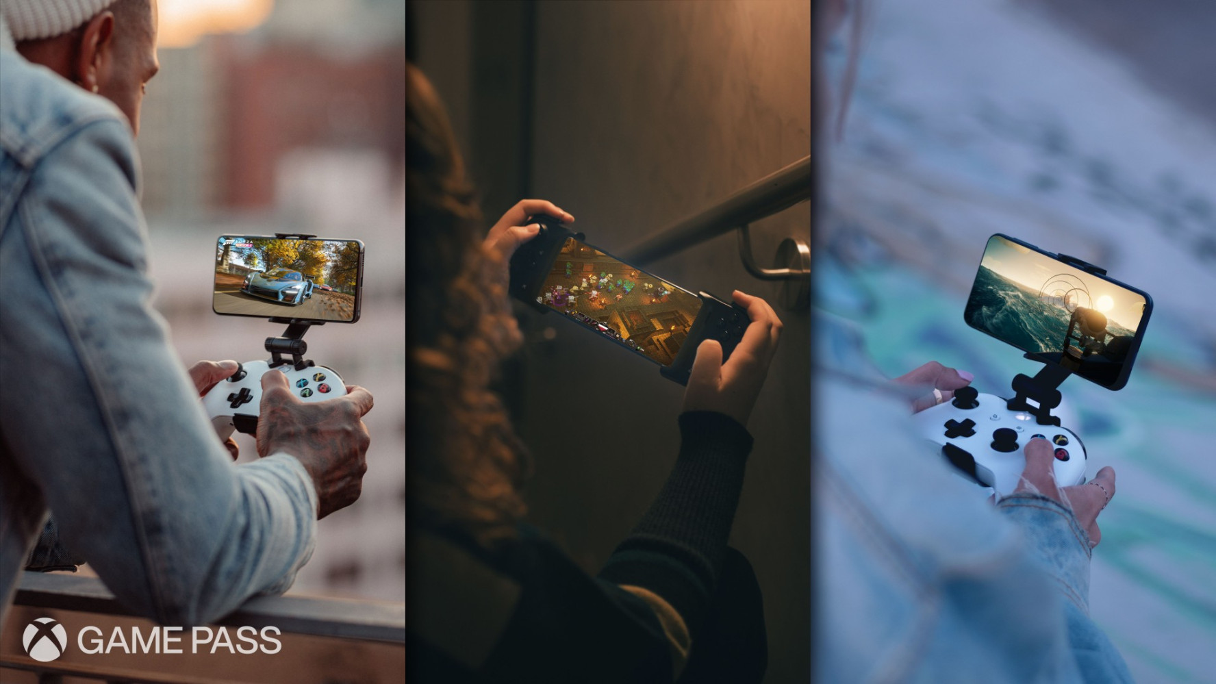 Игры на экранах мобильных телефонов