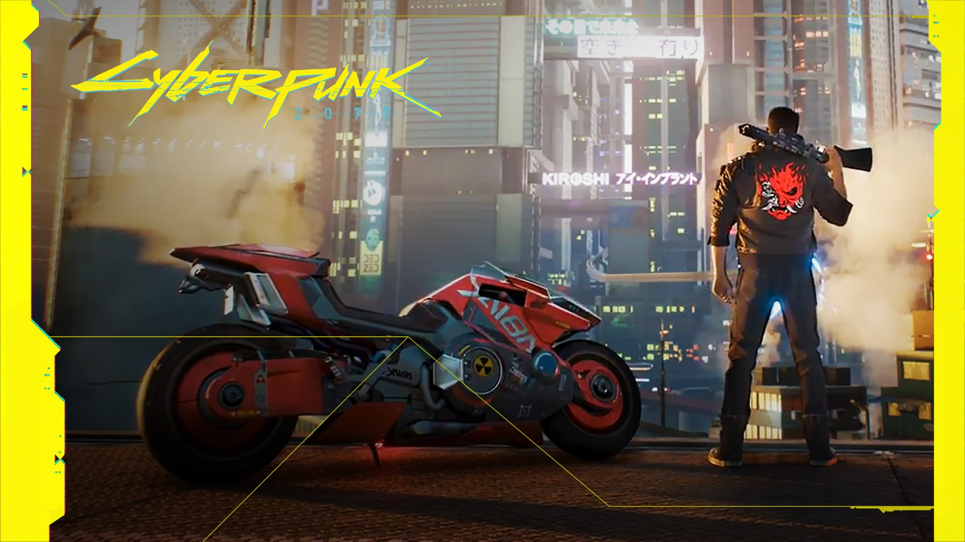 Баннер Cyberpunk 2077