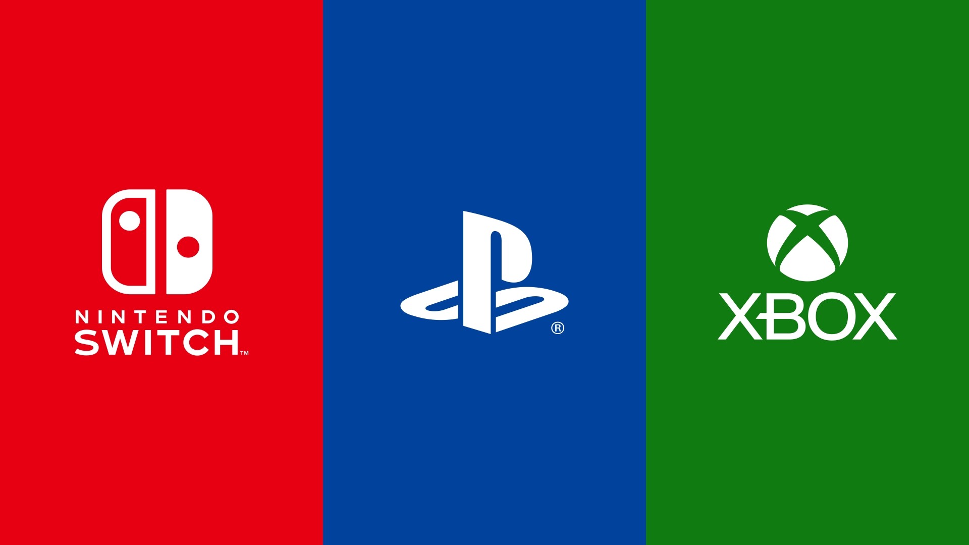Логотипы Nintendo Switch, Sony PlayStation и Xbox - заглавная к посту о принципах безопасного гейминга