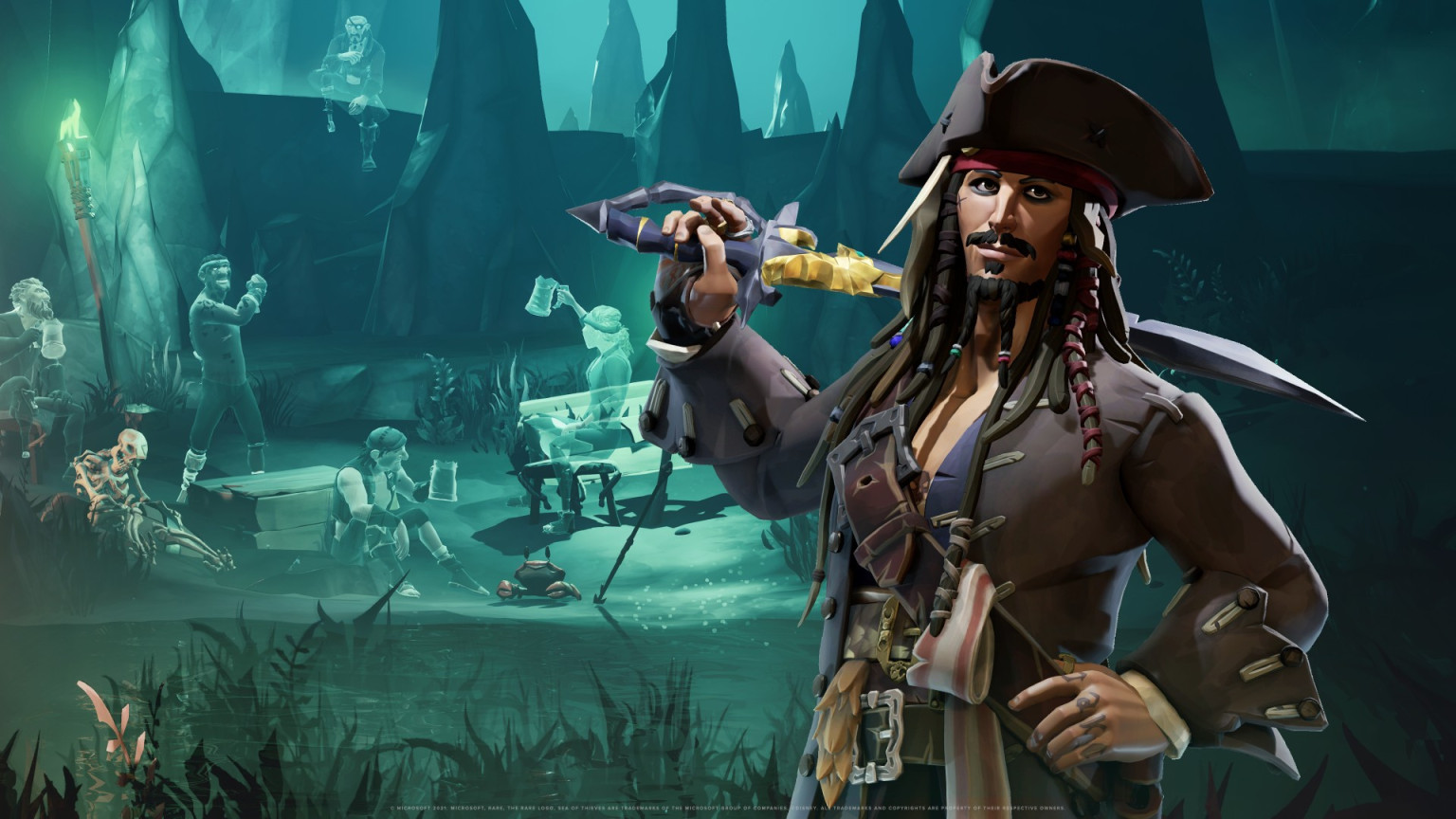 Кадр из игры Sea of Thieves