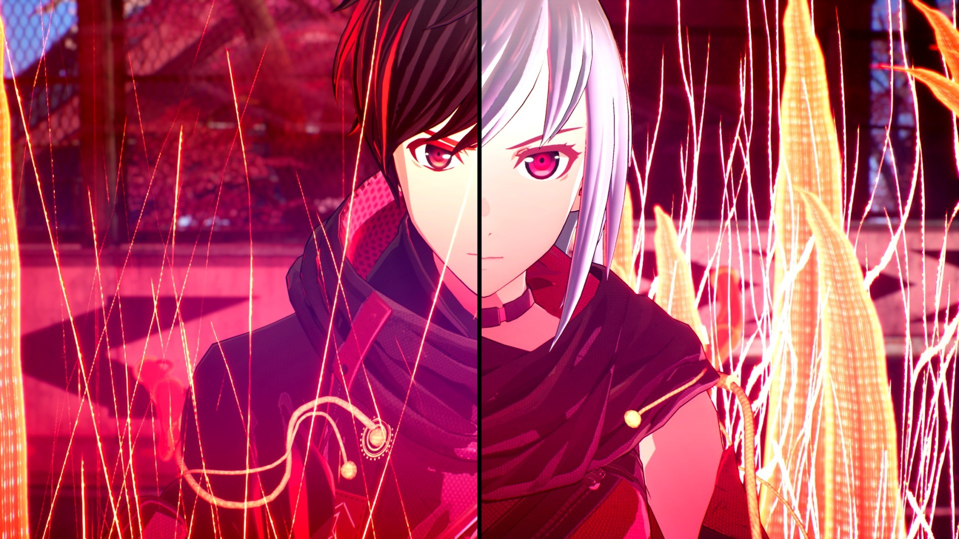 Графика. Герой Scarlet Nexus 