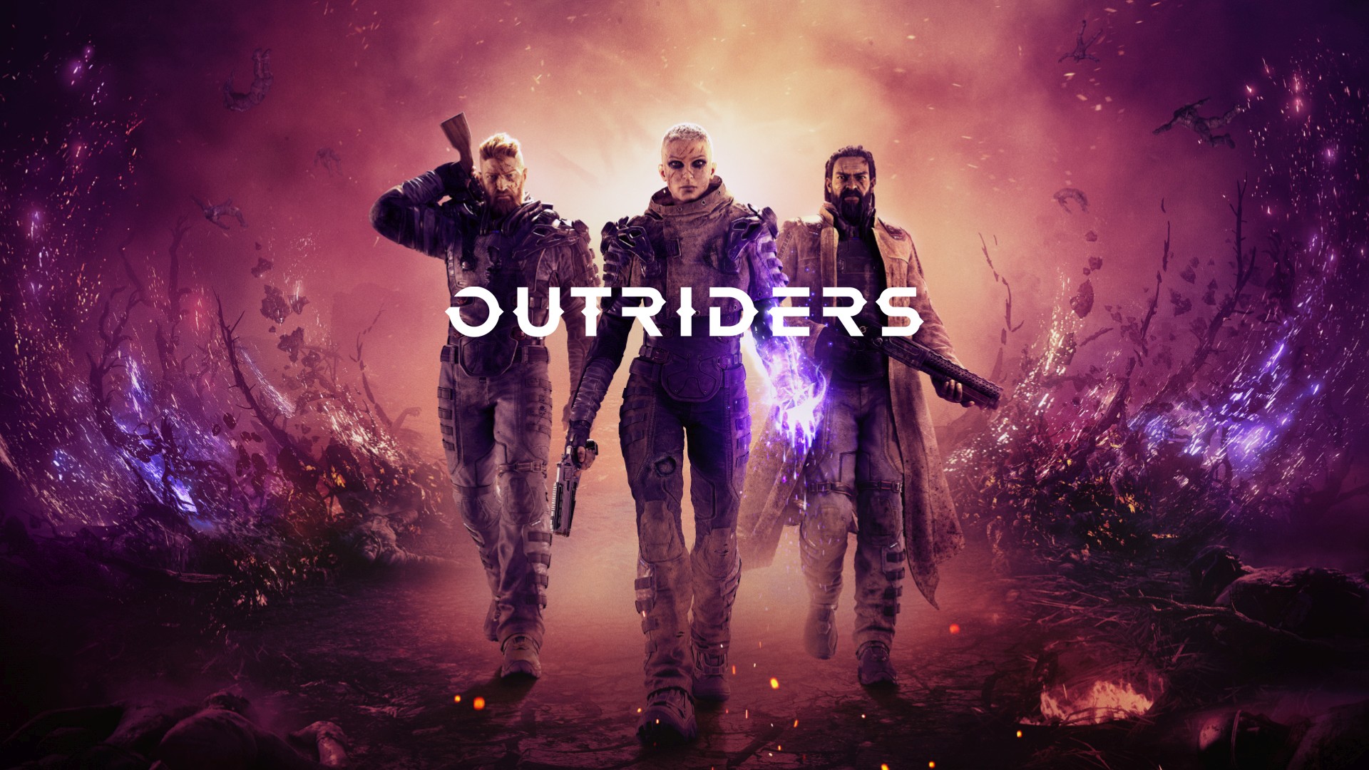 Обложка игры Outriders 