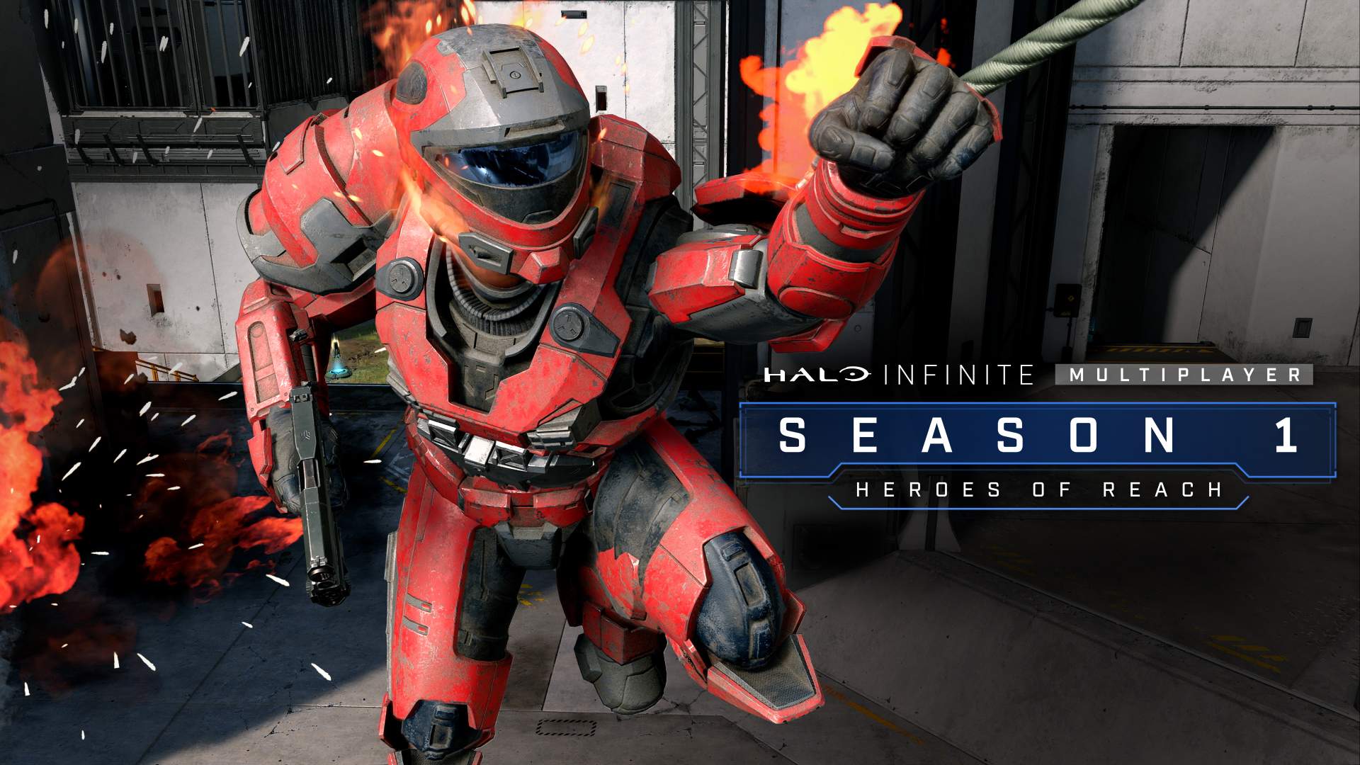 Спартанец. Баннер Halo Infinite Multiplayer