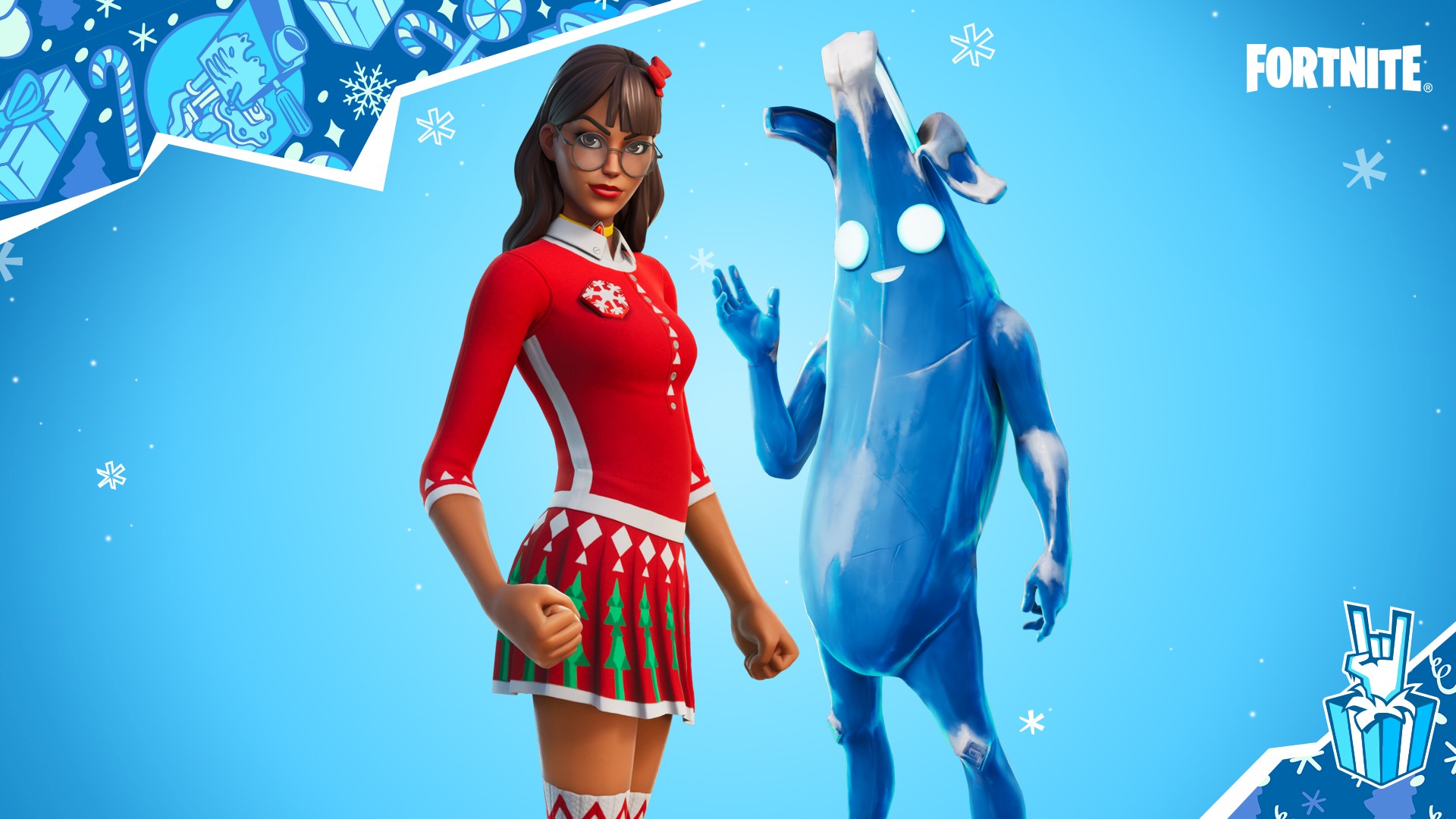 Новые варианты экипировки в Fortnite.