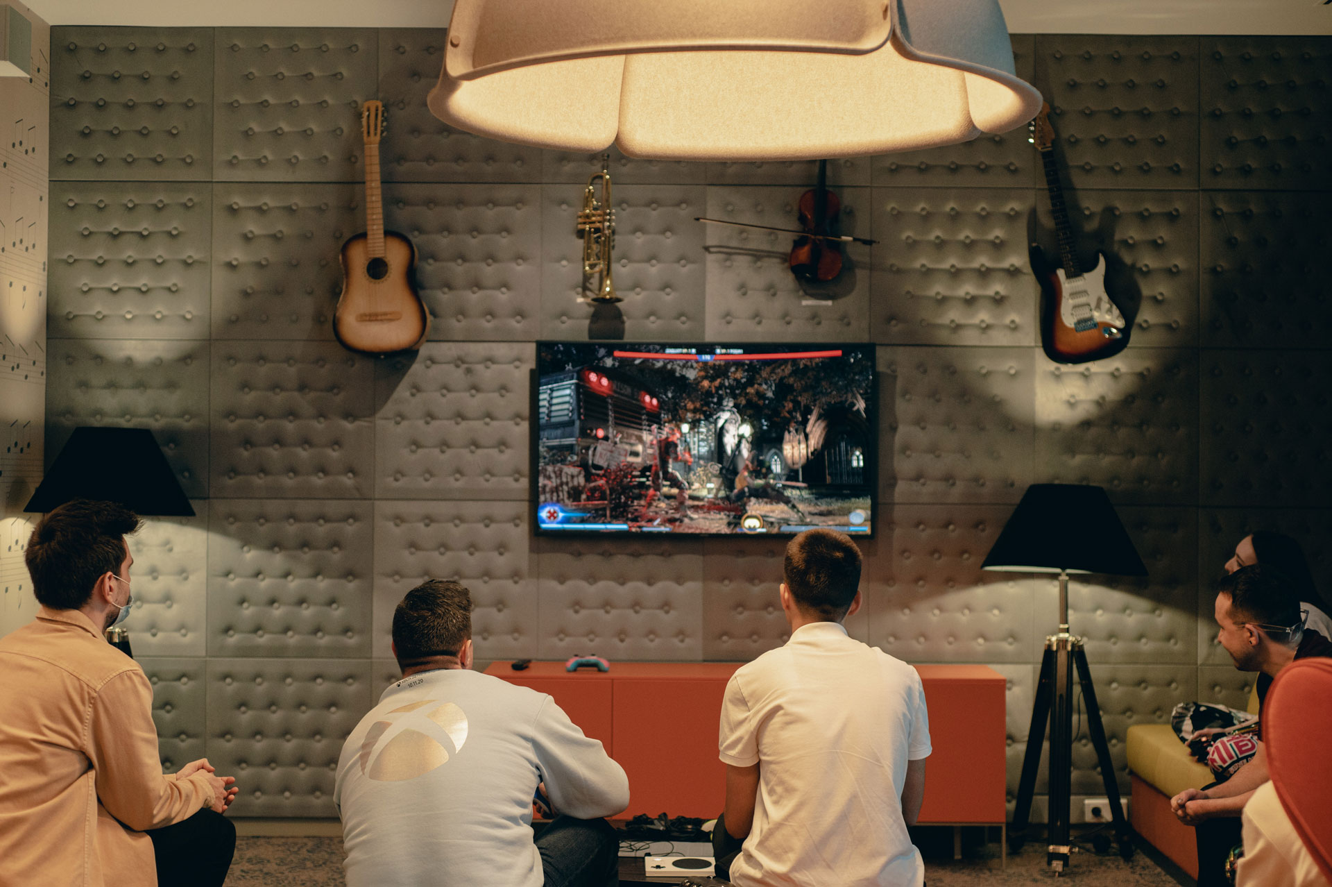 Фото со встречи с партнерами из Моторики и геймерами с инвалидностью