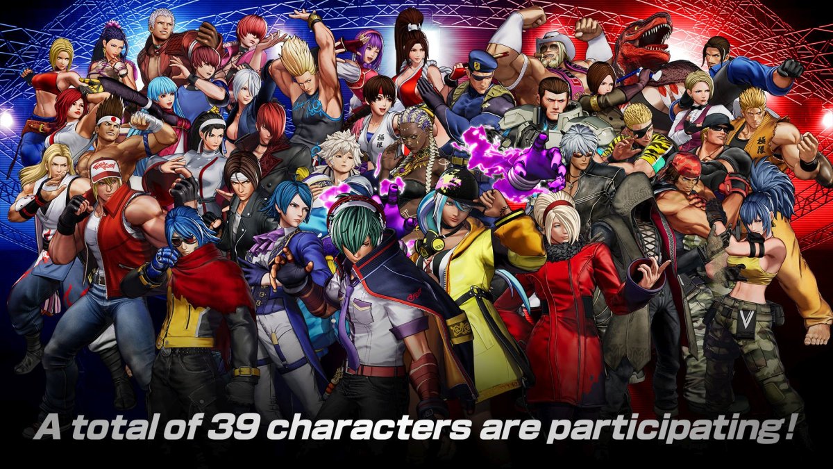 Все 39 персонажей KOF XV